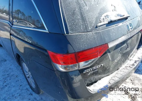 2014 Honda Odyssey Ex-L z USA, uszkodzony, nr VIN 5FNRL5H61EB129099